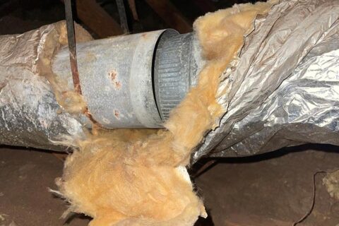 insulation foam around pipe