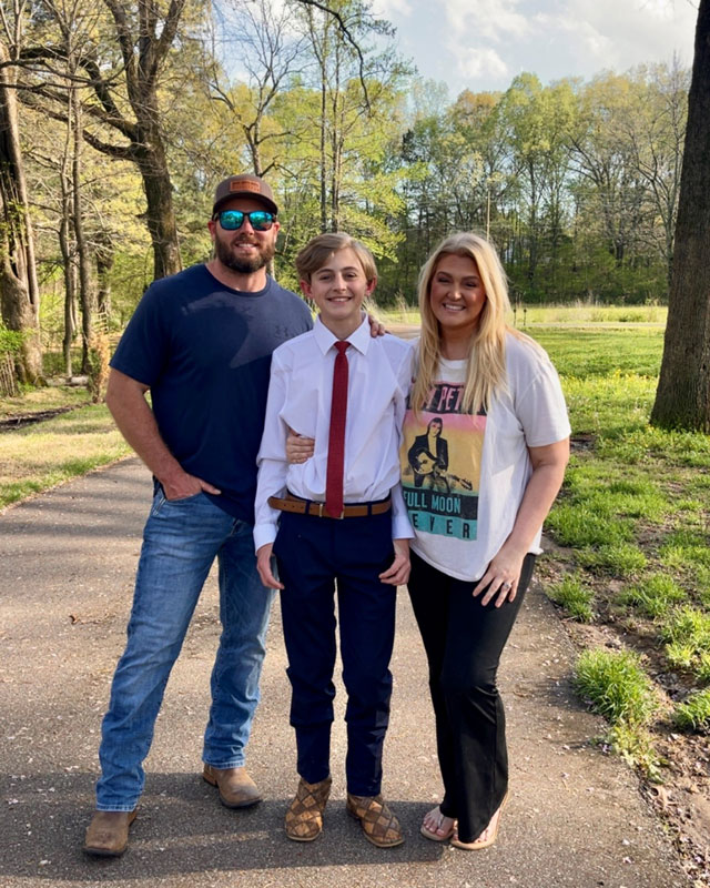 Brandel Greer, owner of Snappy Home Repair Services & family