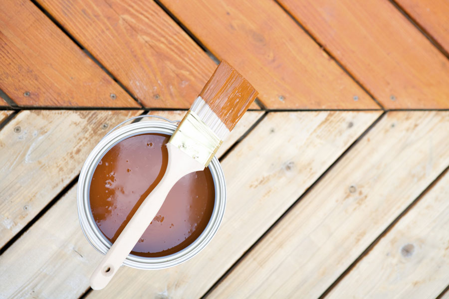 Staining hardwood patio deck Staining hardwood patio deck