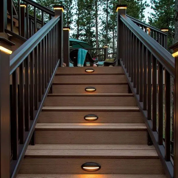 wooden steps
